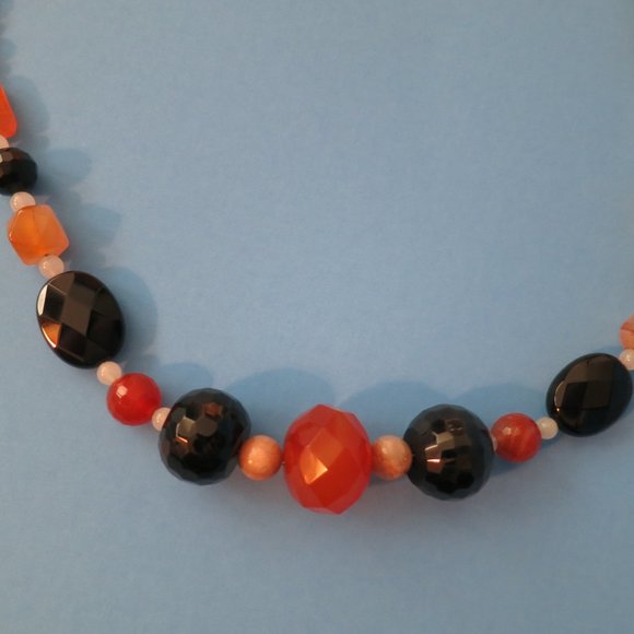 Jay King Midnight Chalcedony & Multigemstone 18" Sterling Silver Necklace - Picture 3 of 7